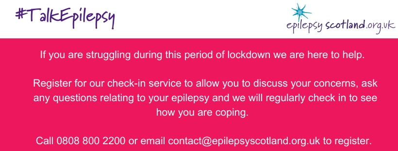 Epilepsy Scotland Check-In Services Epilepsy Scotland Check-In Services